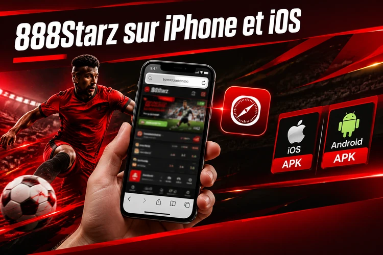 888Starz sur iPhone et iOS